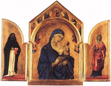  Siena Obras - Tríptico Escuela de Siena Duccio